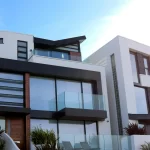 Modern real estate house
